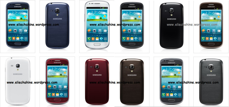 Samsung Galaxy S 3 mini colors